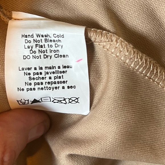 Lush Black and nude Long sleeve Lace Dress - Picture 4 of 5